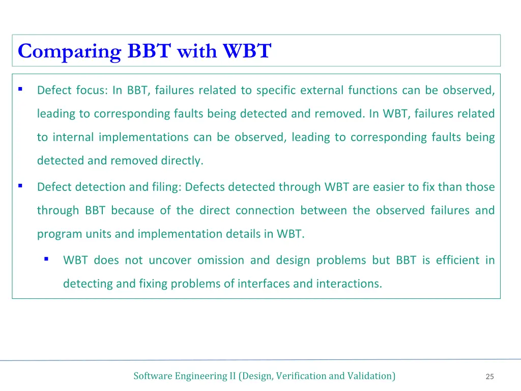 comparing bbt with wbt 1