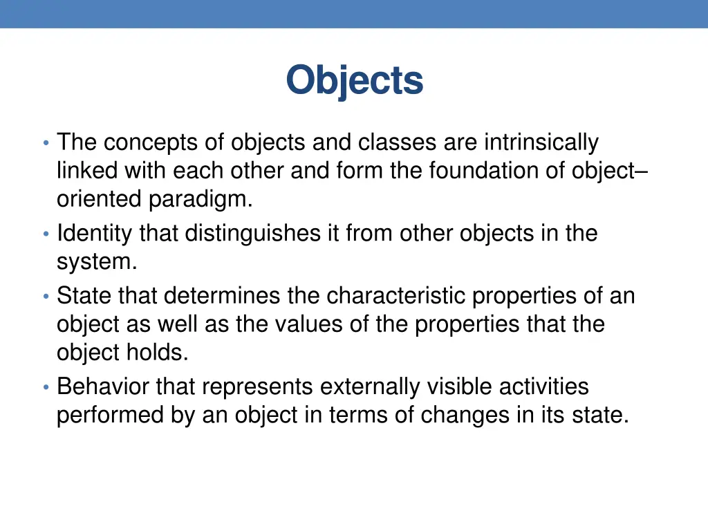 objects