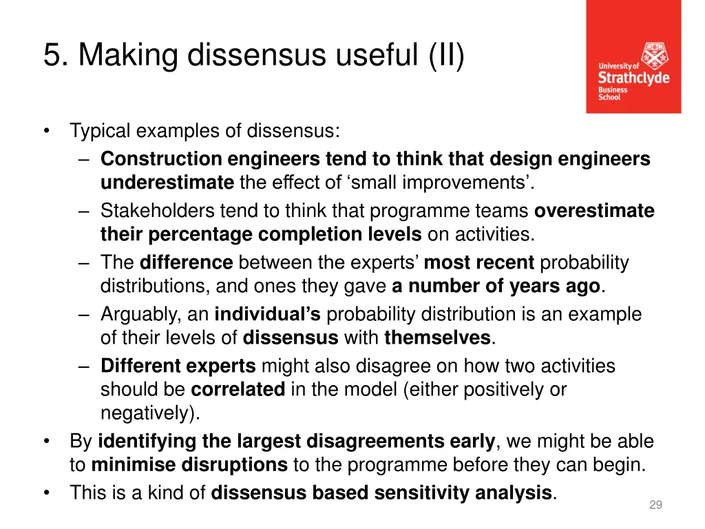 5 making dissensus useful ii