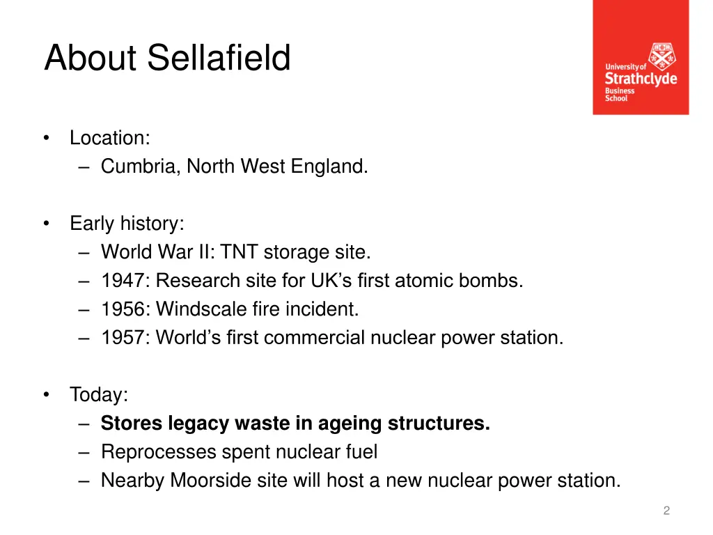 about sellafield
