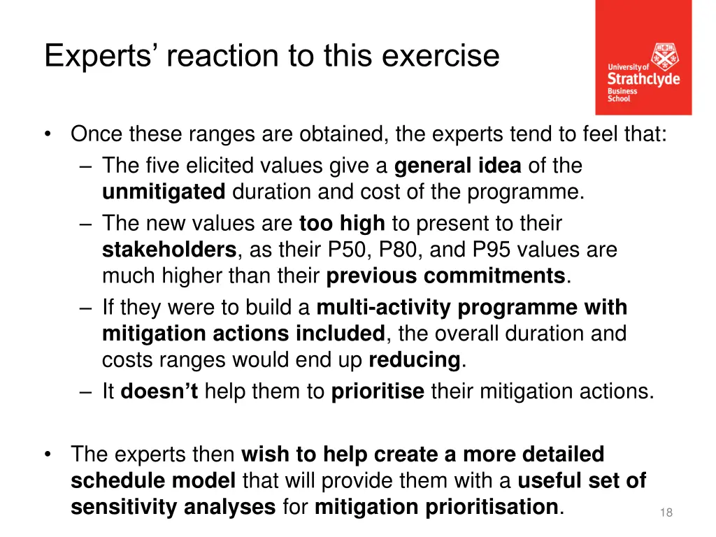 experts reaction to this exercise