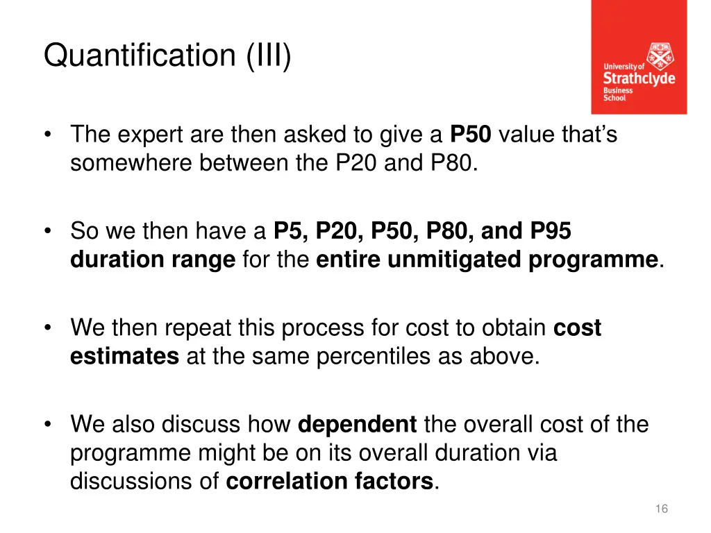 quantification iii