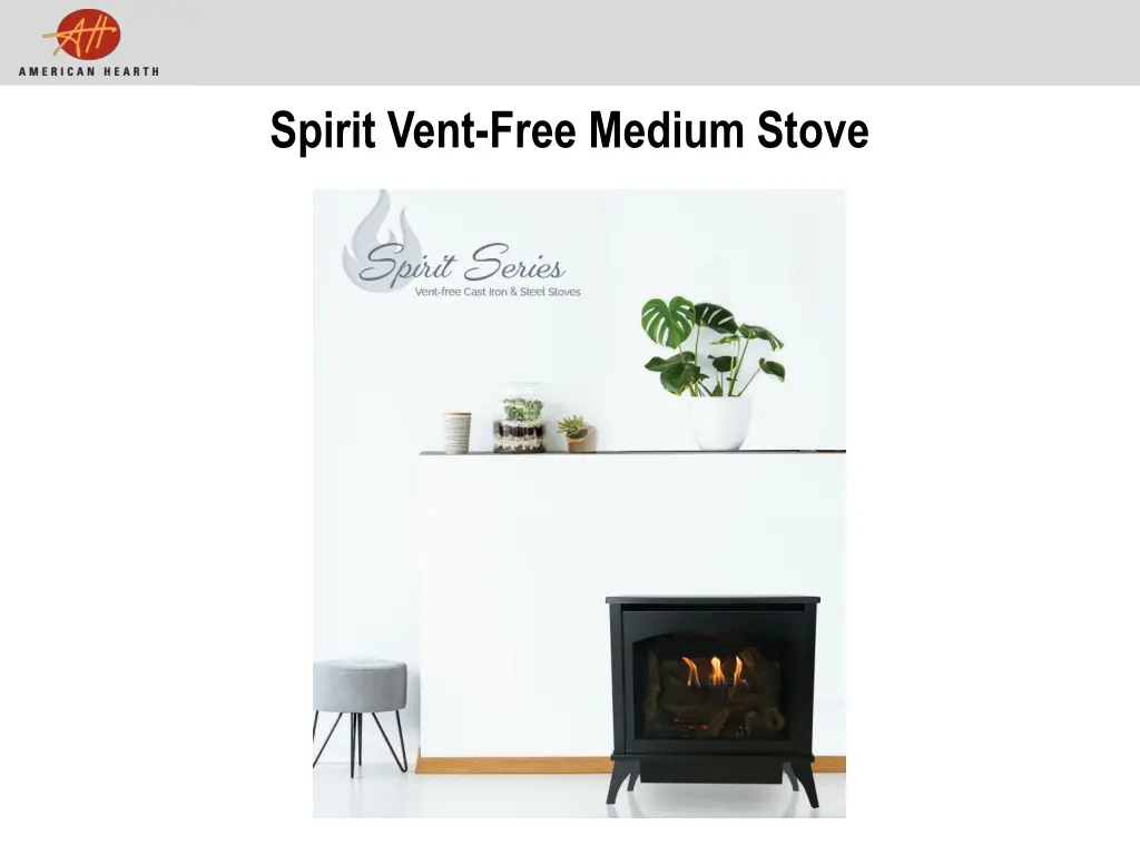 spirit vent free medium stove