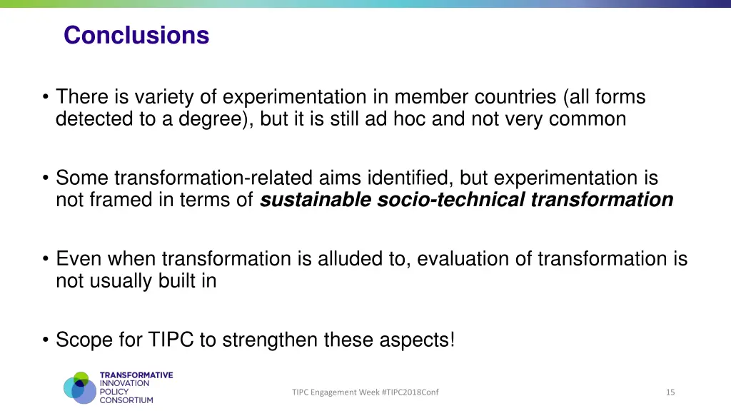 conclusions