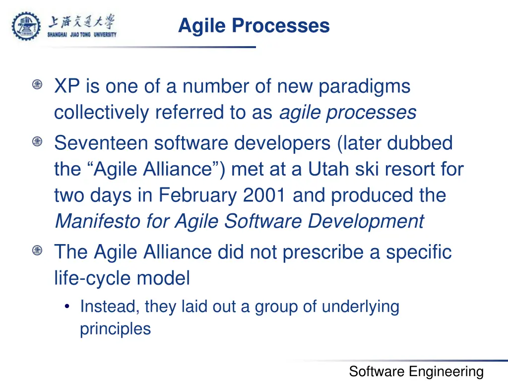 agile processes 1