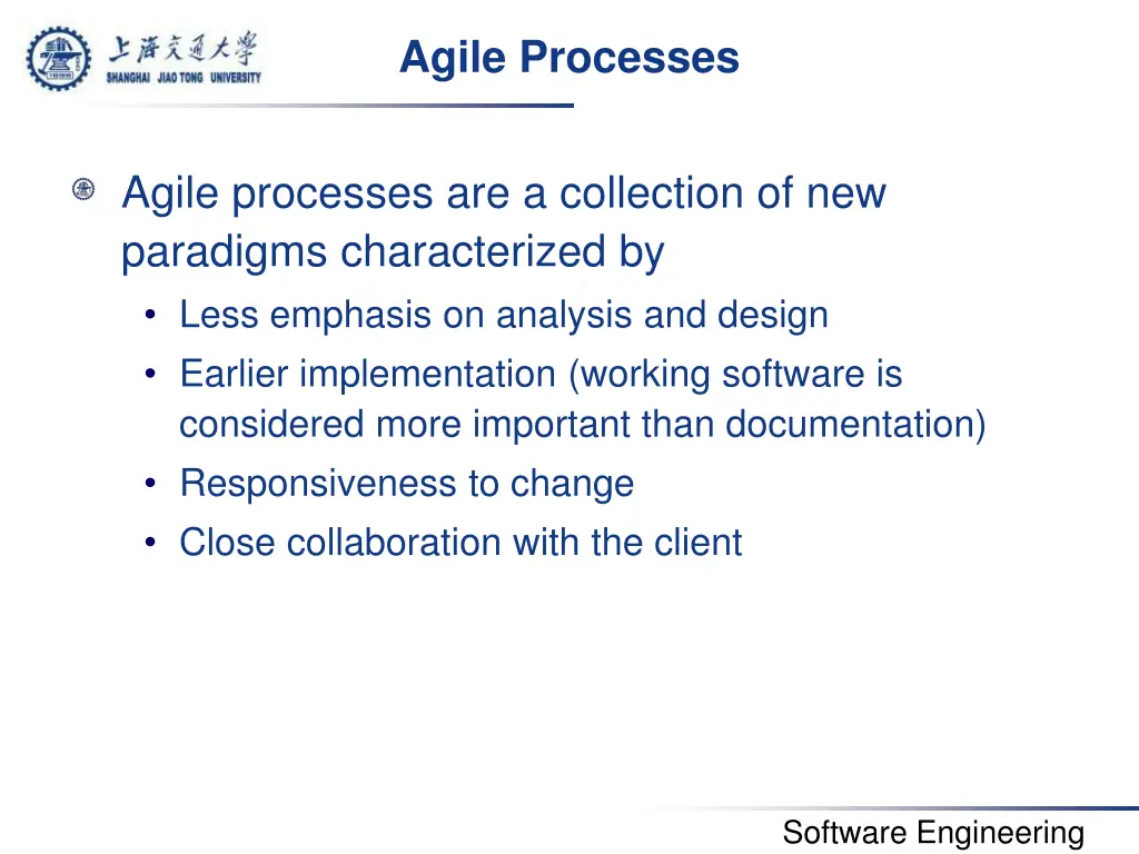 agile processes 2