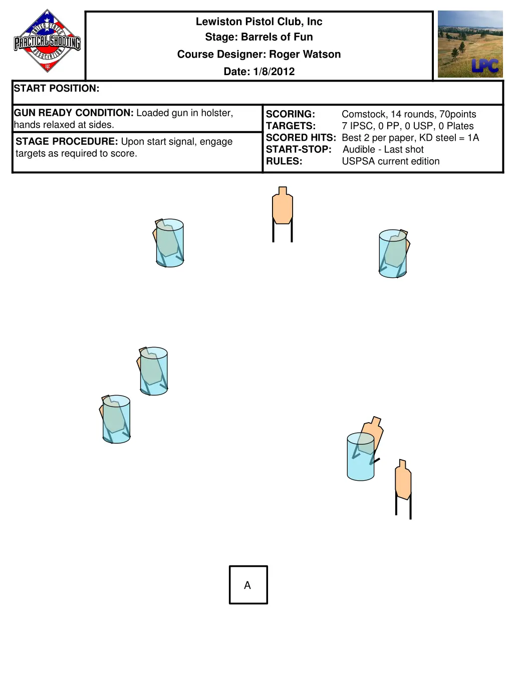 lewiston pistol club inc stage barrels