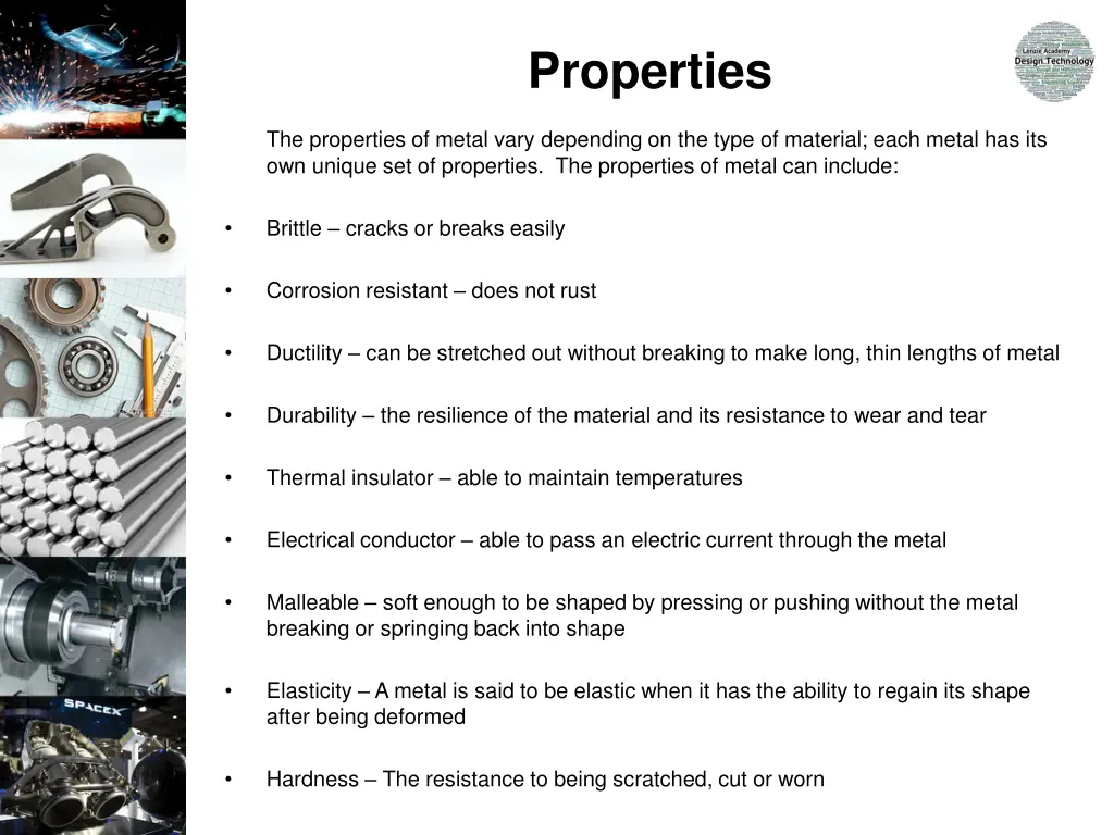 properties
