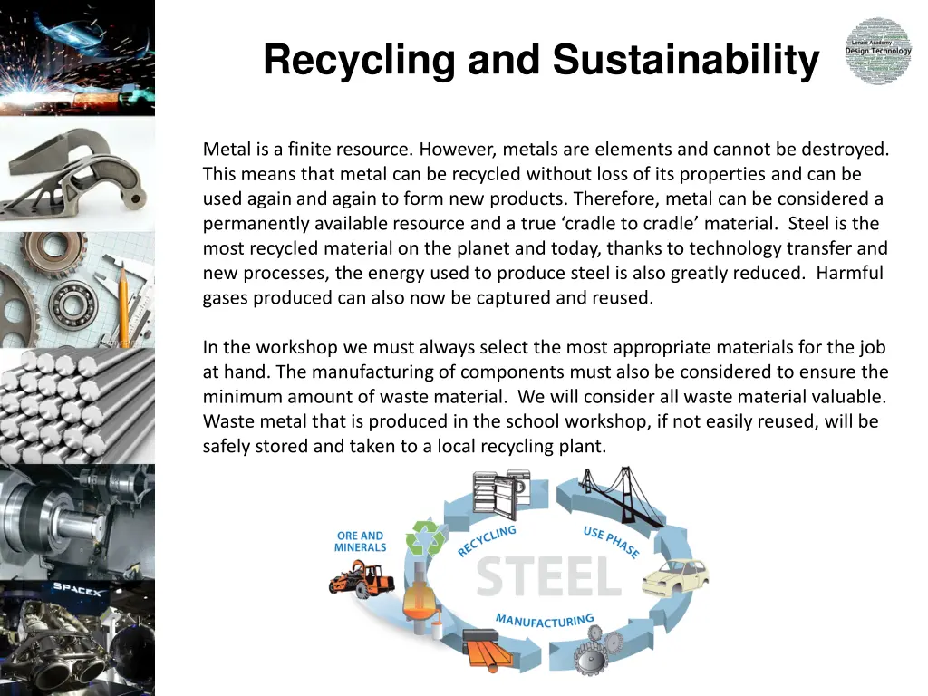 recycling and sustainability