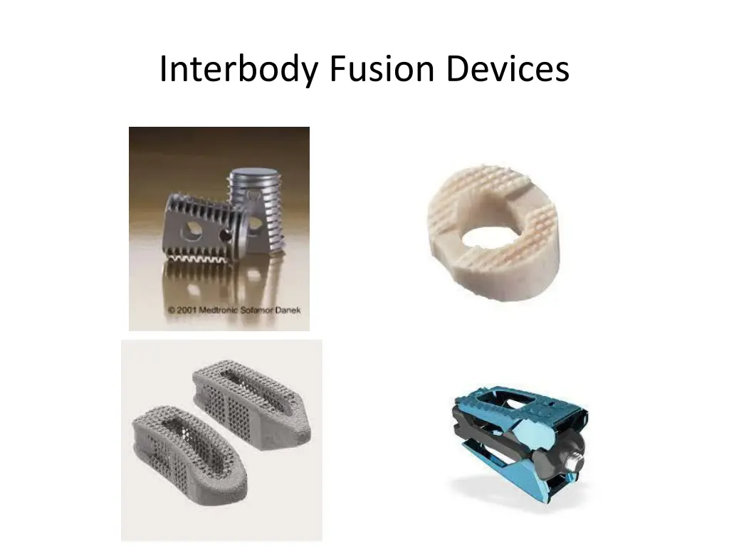 interbody fusion devices