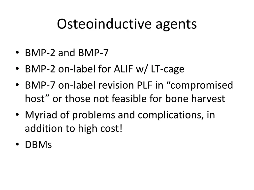 osteoinductive agents