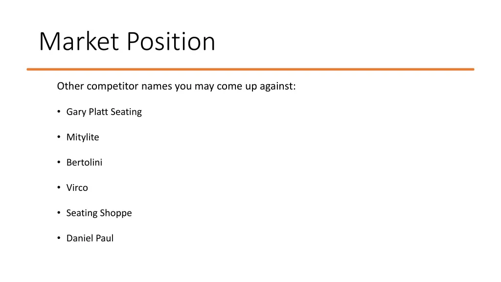 market position 2
