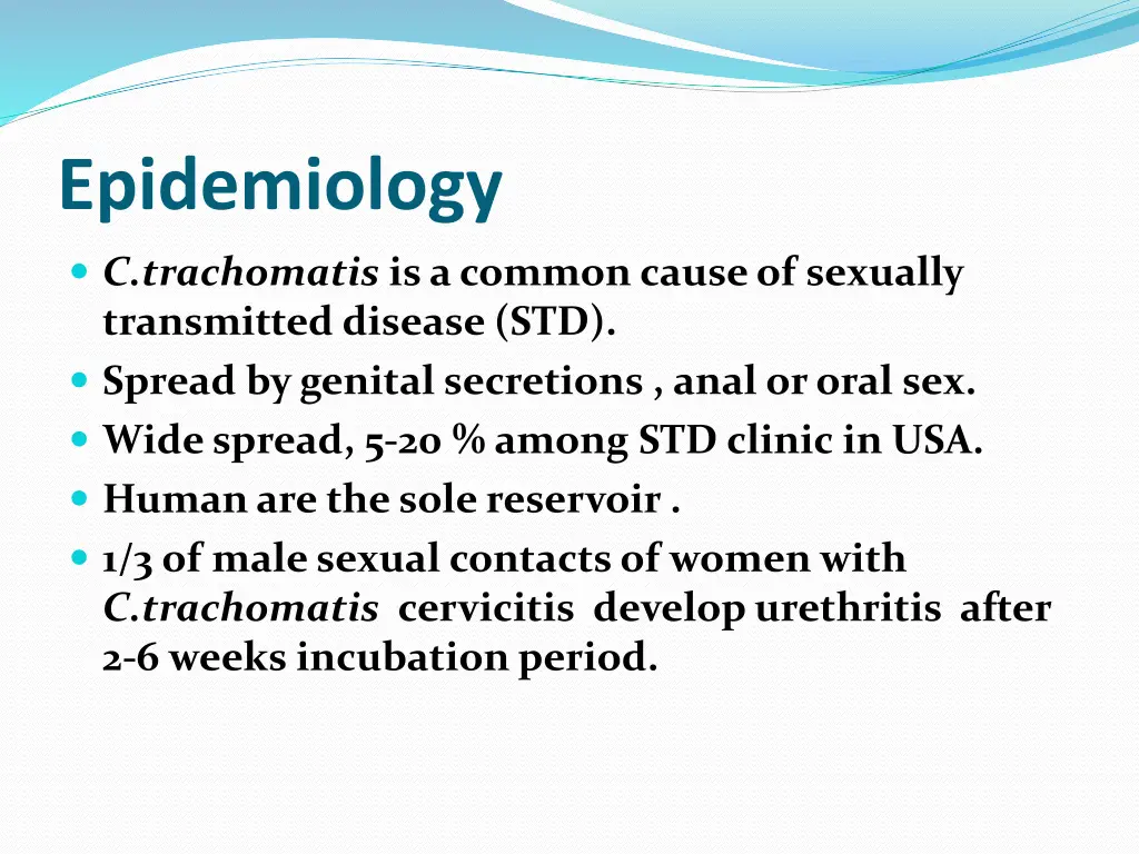 epidemiology