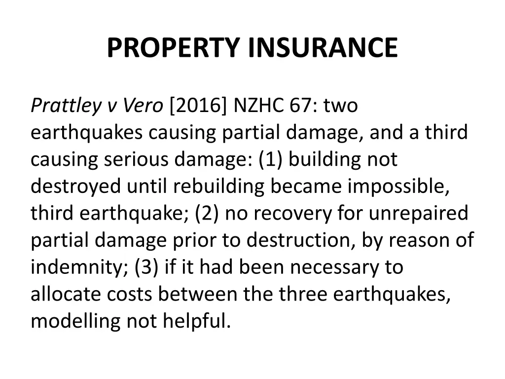 property insurance