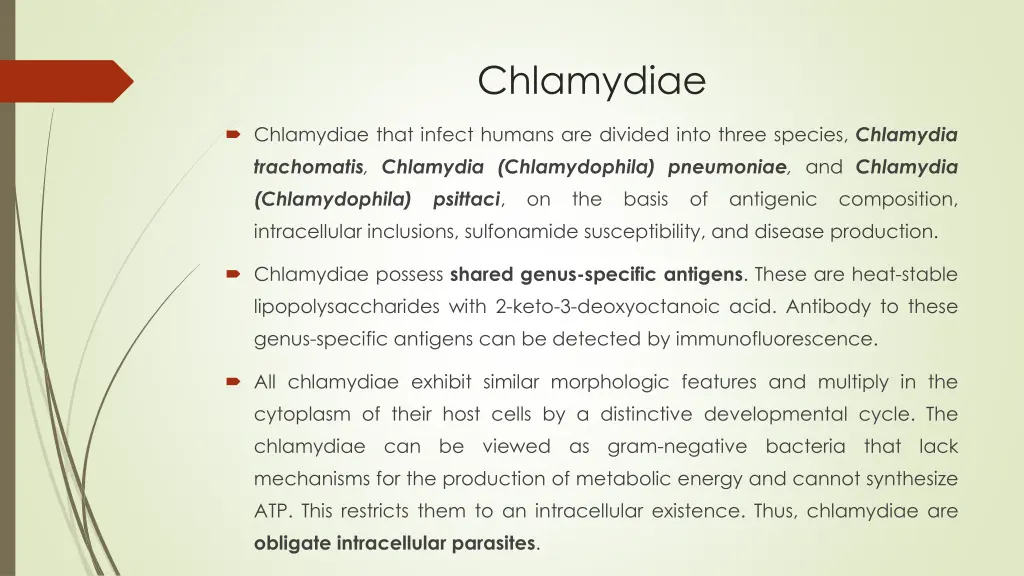 chlamydiae