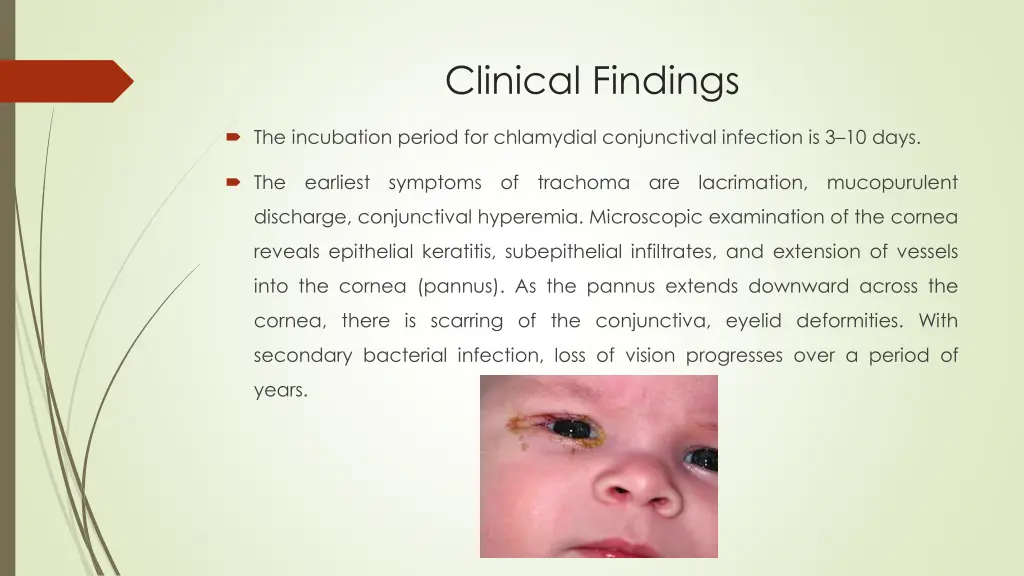 clinical findings