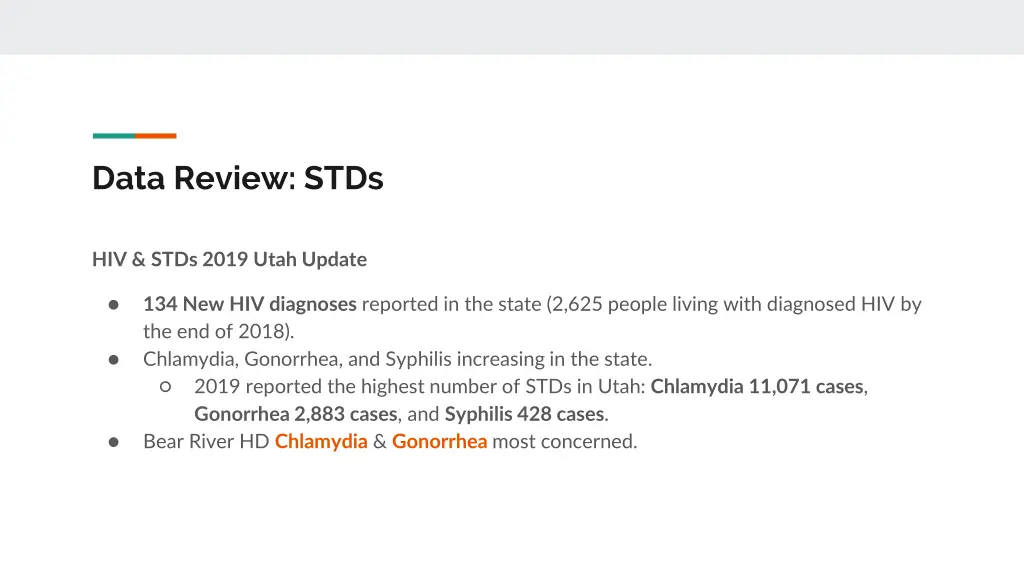 data review stds