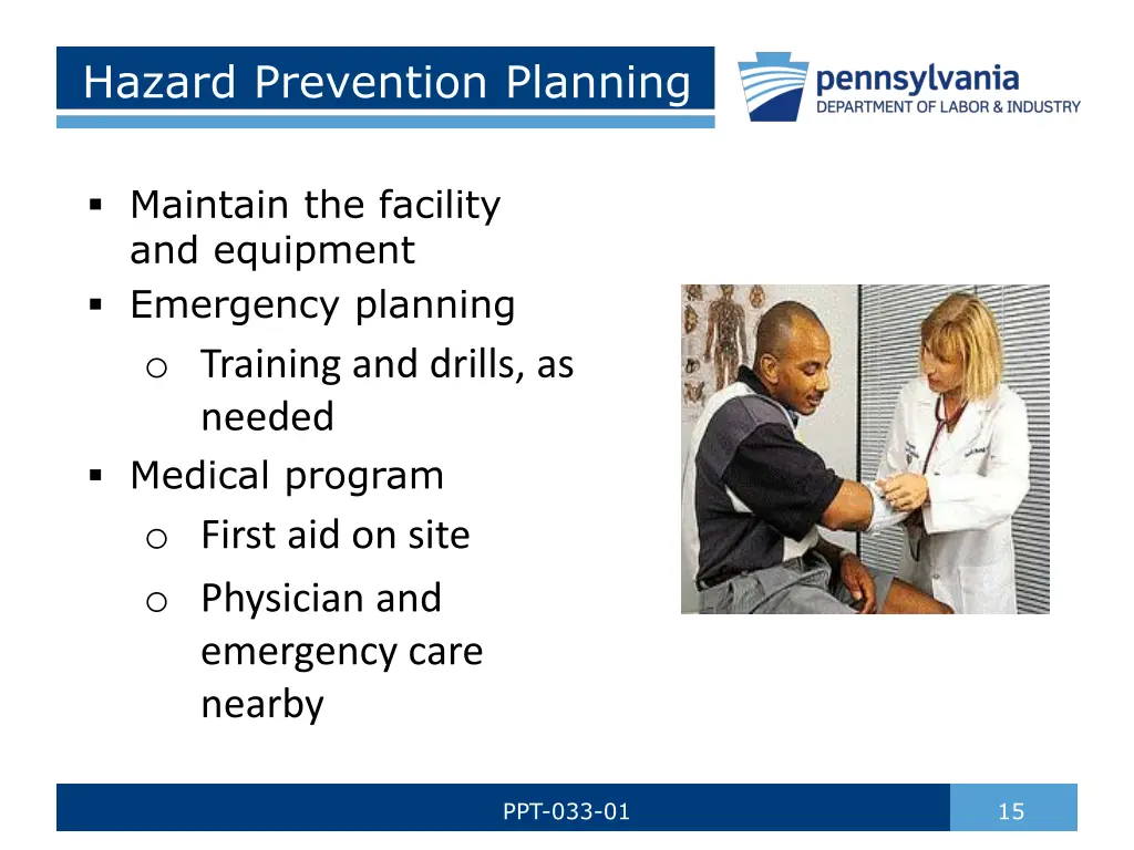 hazard prevention planning