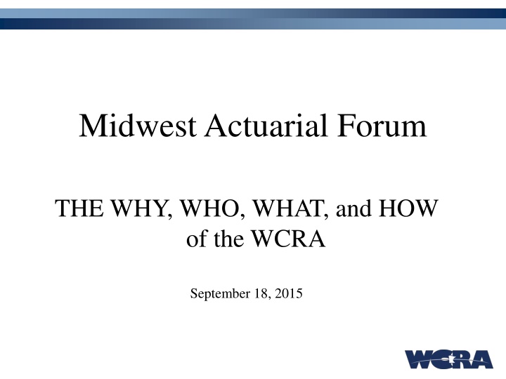midwest actuarial forum