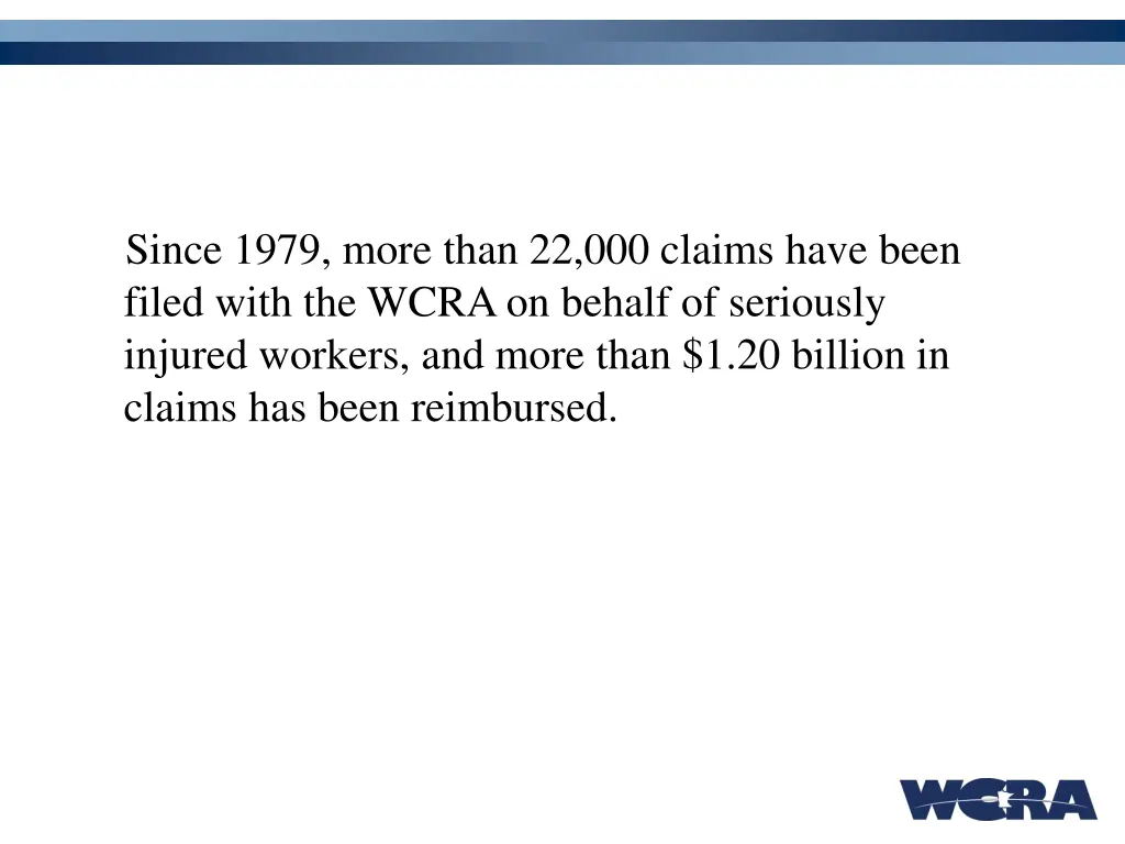 since 1979 more than 22 000 claims have been