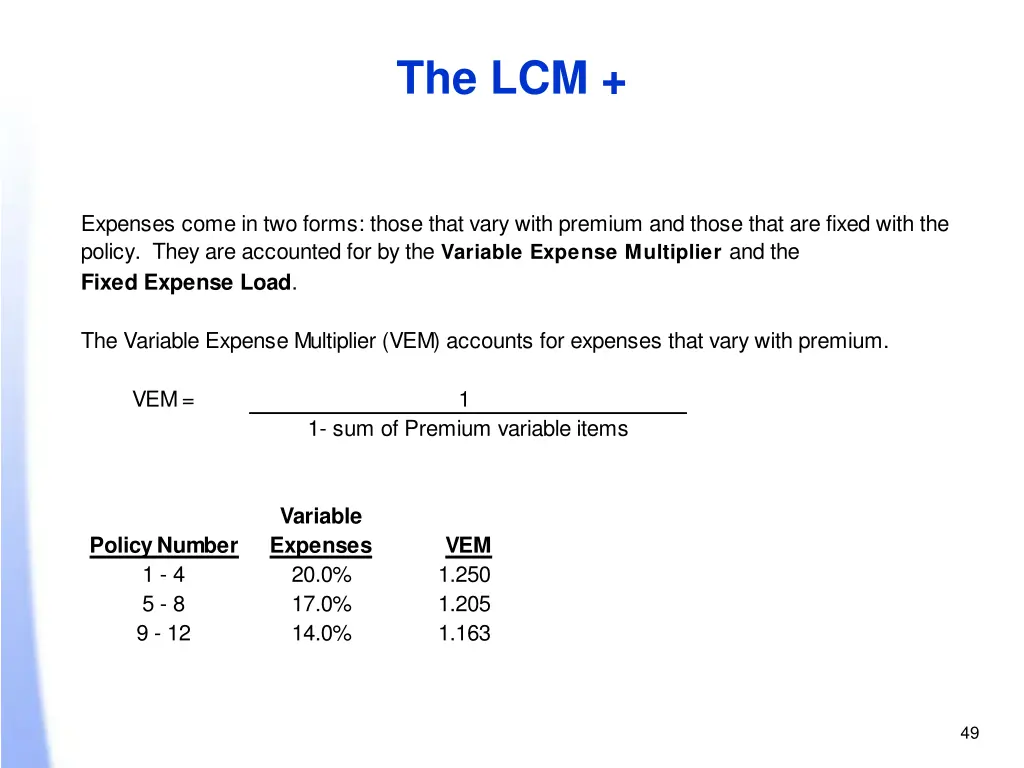the lcm 7