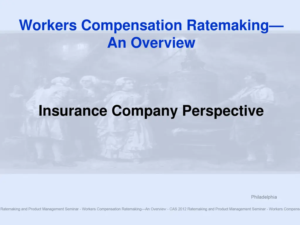 workers compensation ratemaking an overview 2