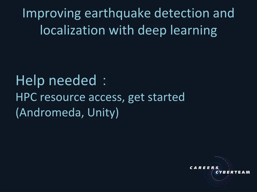 improving earthquake detection and localization 9