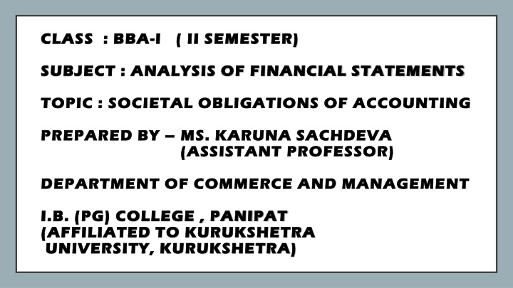class bba class bba i ii semester i ii semester