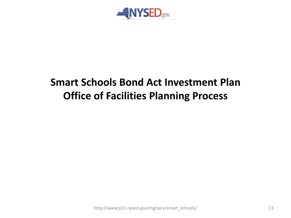 smart schools bond act investment plan office