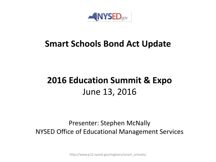 smart schools bond act update