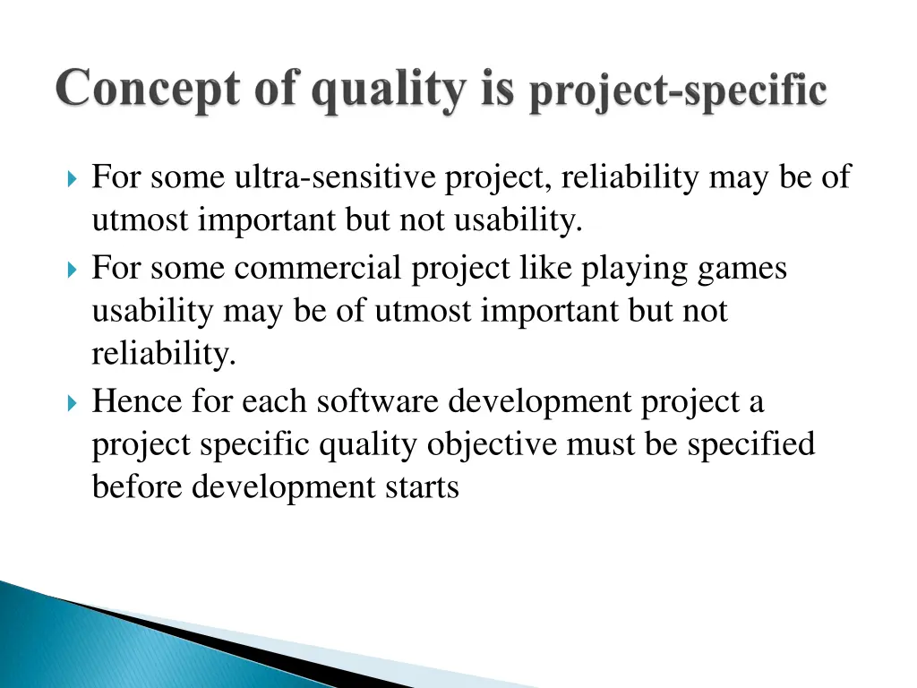 for some ultra sensitive project reliability