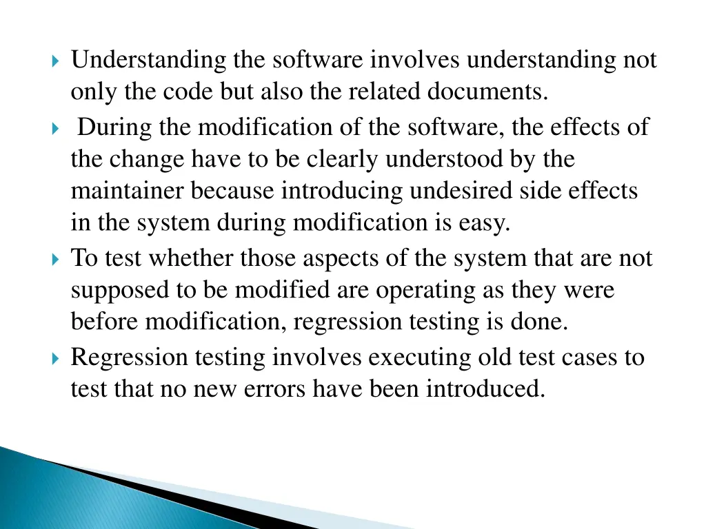 understanding the software involves understanding