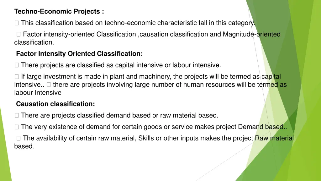 techno economic projects