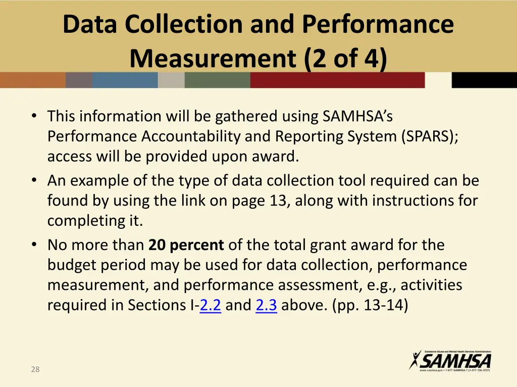 data collection and performance measurement 2 of 4