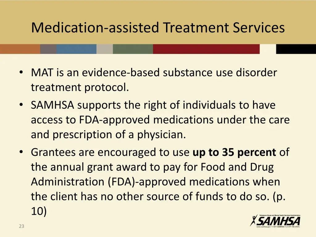 medication assisted treatment services