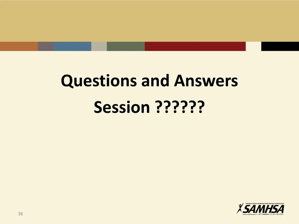 questions and answers session