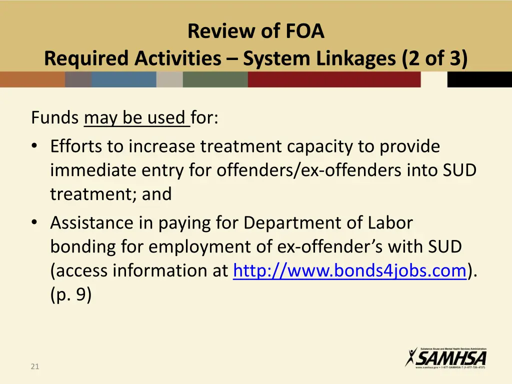 review of foa 4