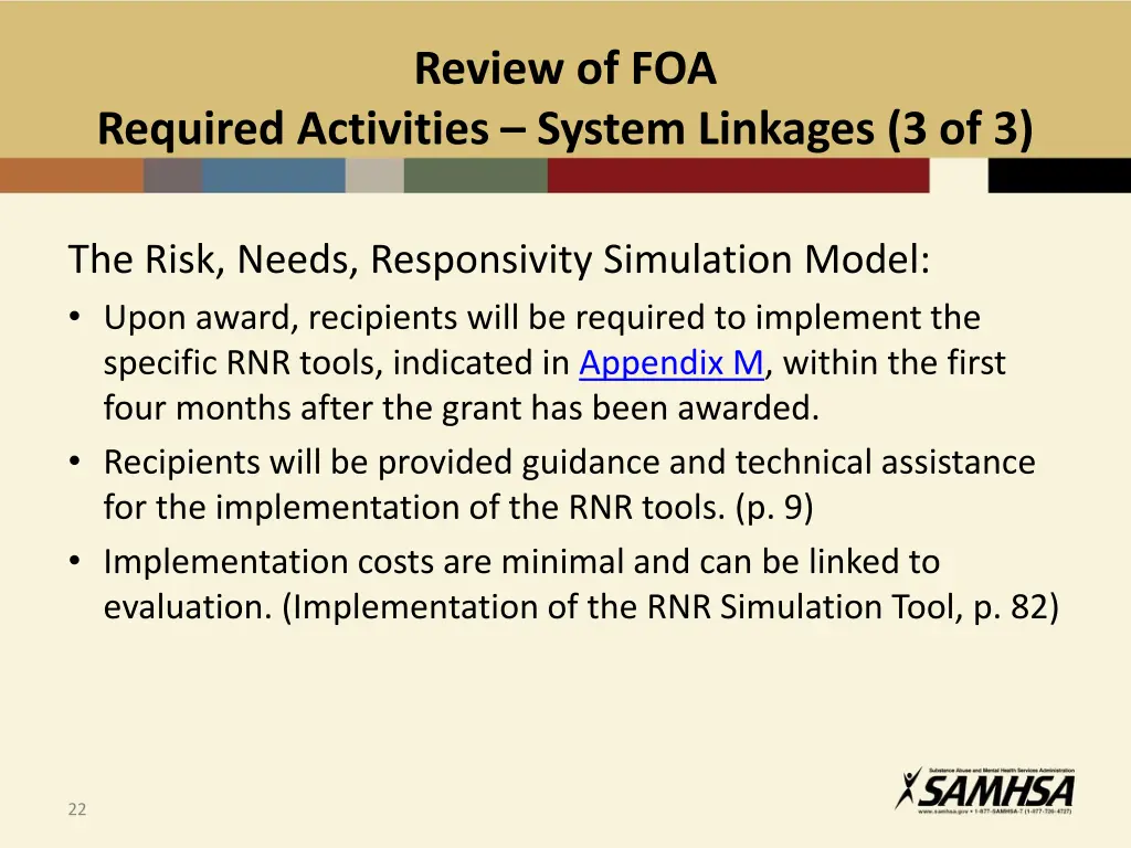 review of foa 5