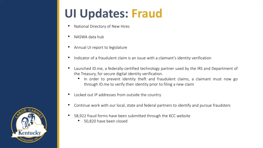 ui updates fraud national directory of new hires