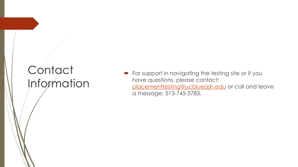 contact information
