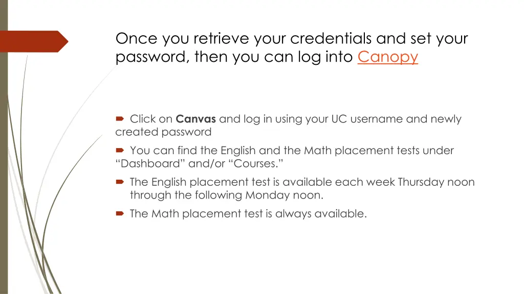 once you retrieve your credentials and set your