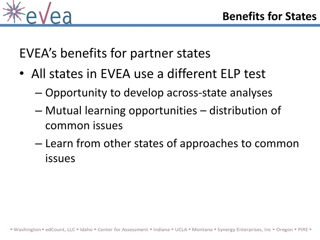 benefits for states