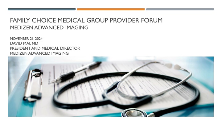 family choice medical group provider forum