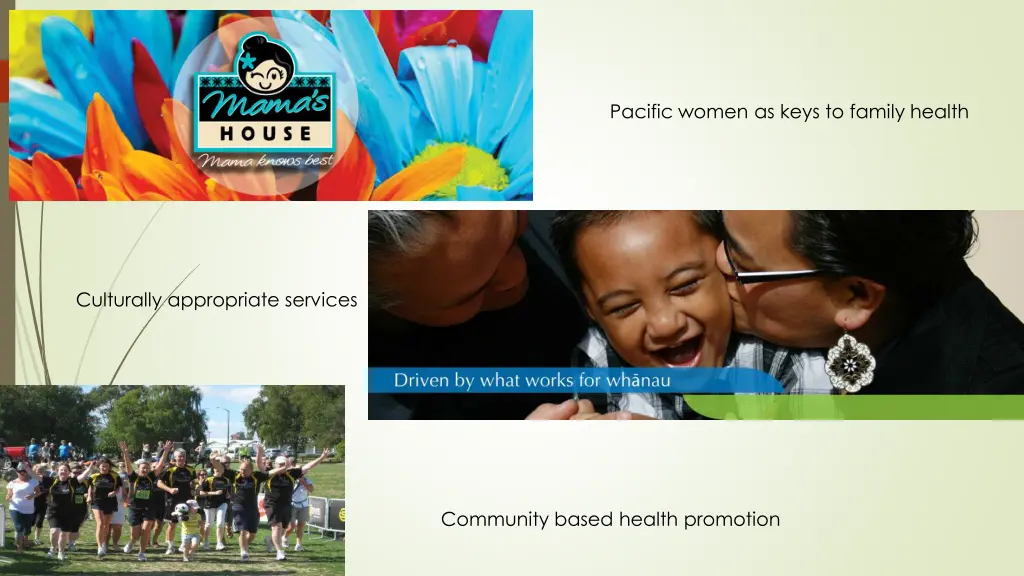 pacific women as keys to family health