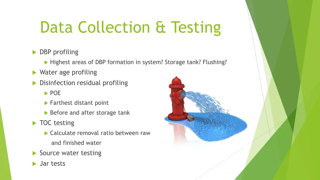 data collection testing