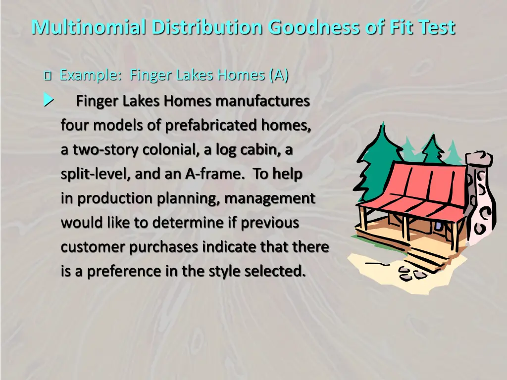 multinomial distribution goodness of fit test