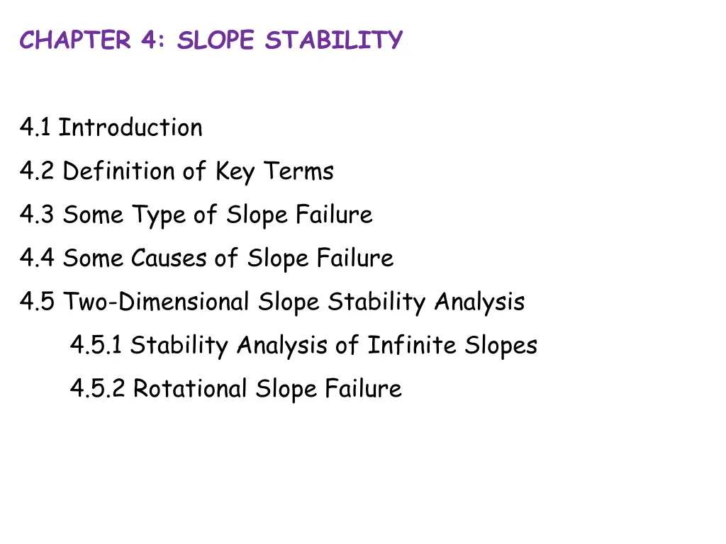 chapter 4 slope stability