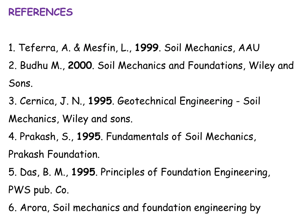 references