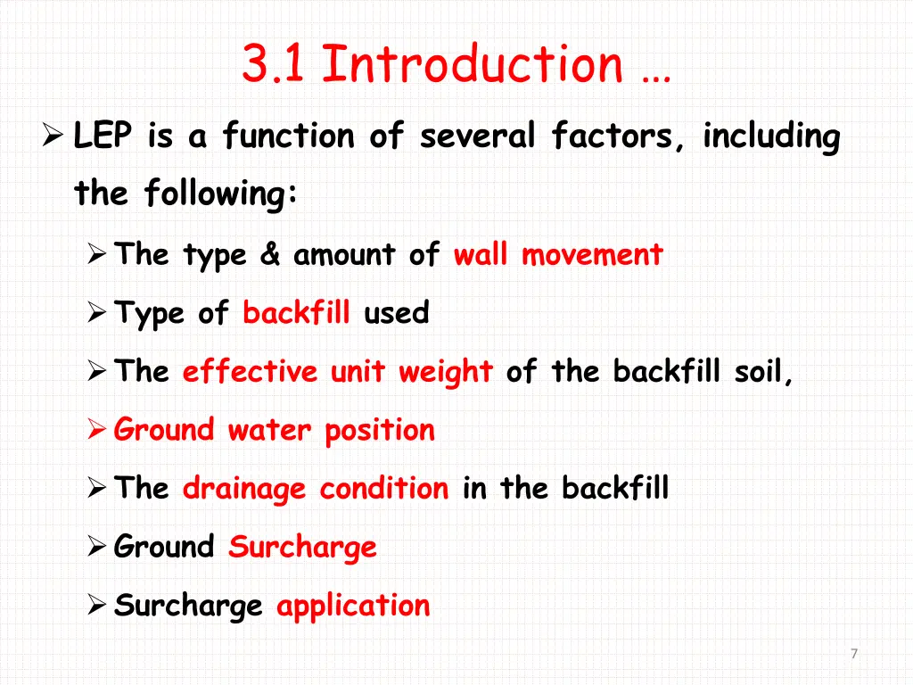 3 1 introduction lep is a function of several