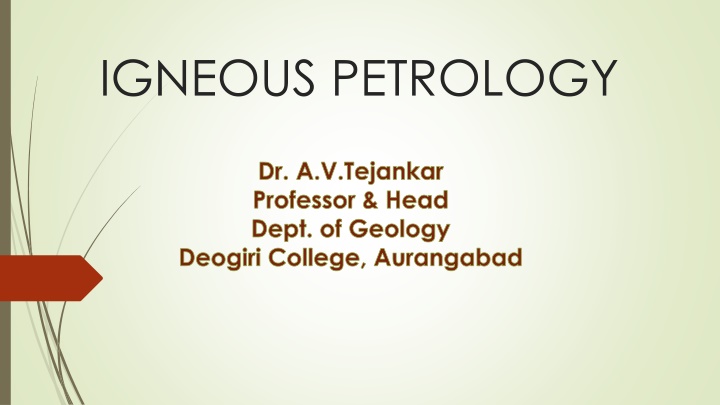 igneous petrology